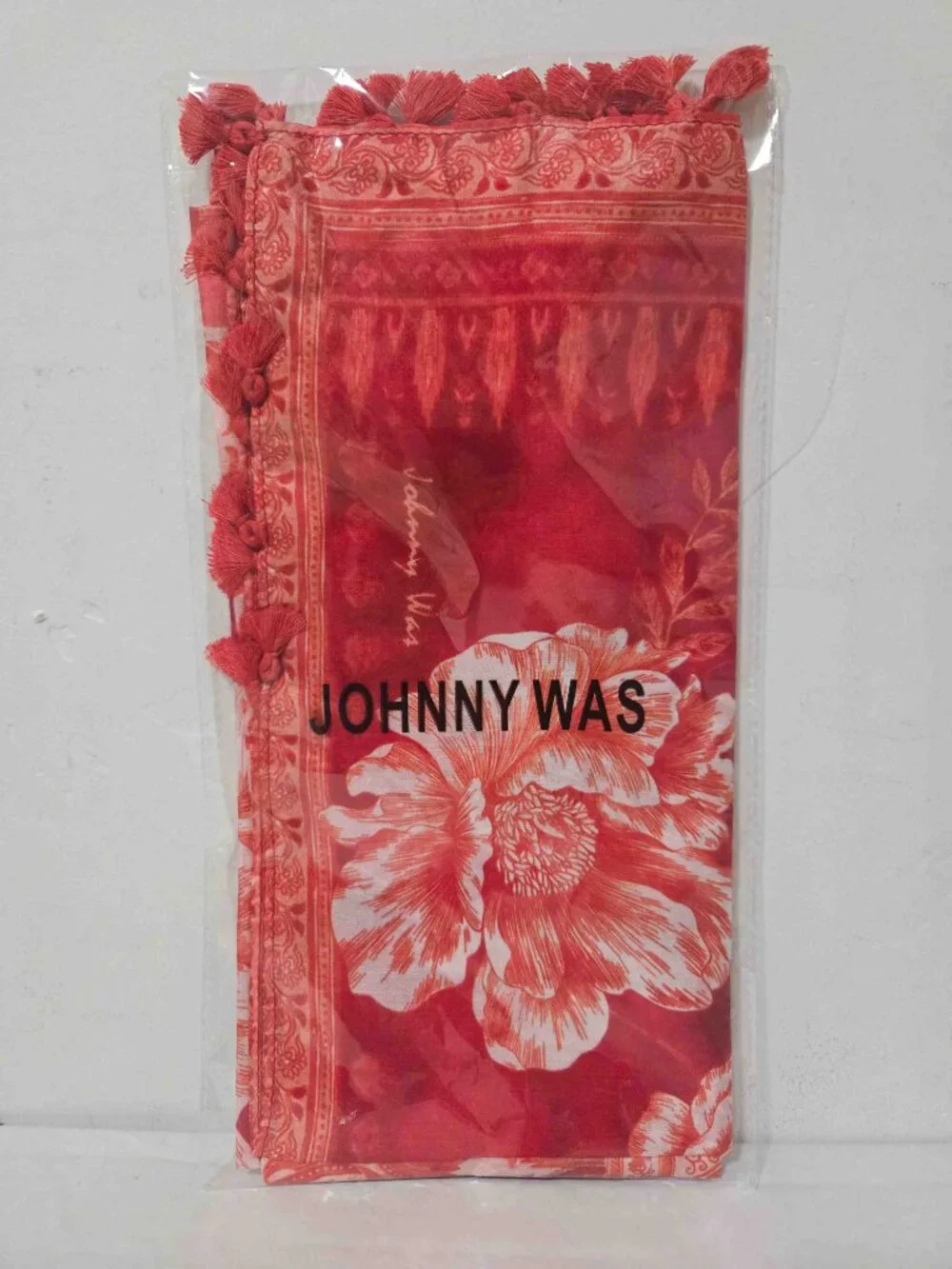 Johnny Was 100% Silk Scarf